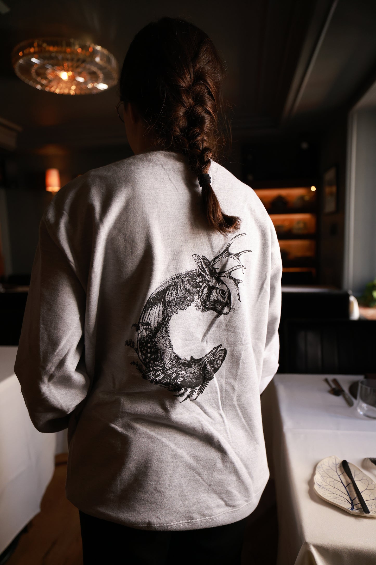 LECLAN Crewneck