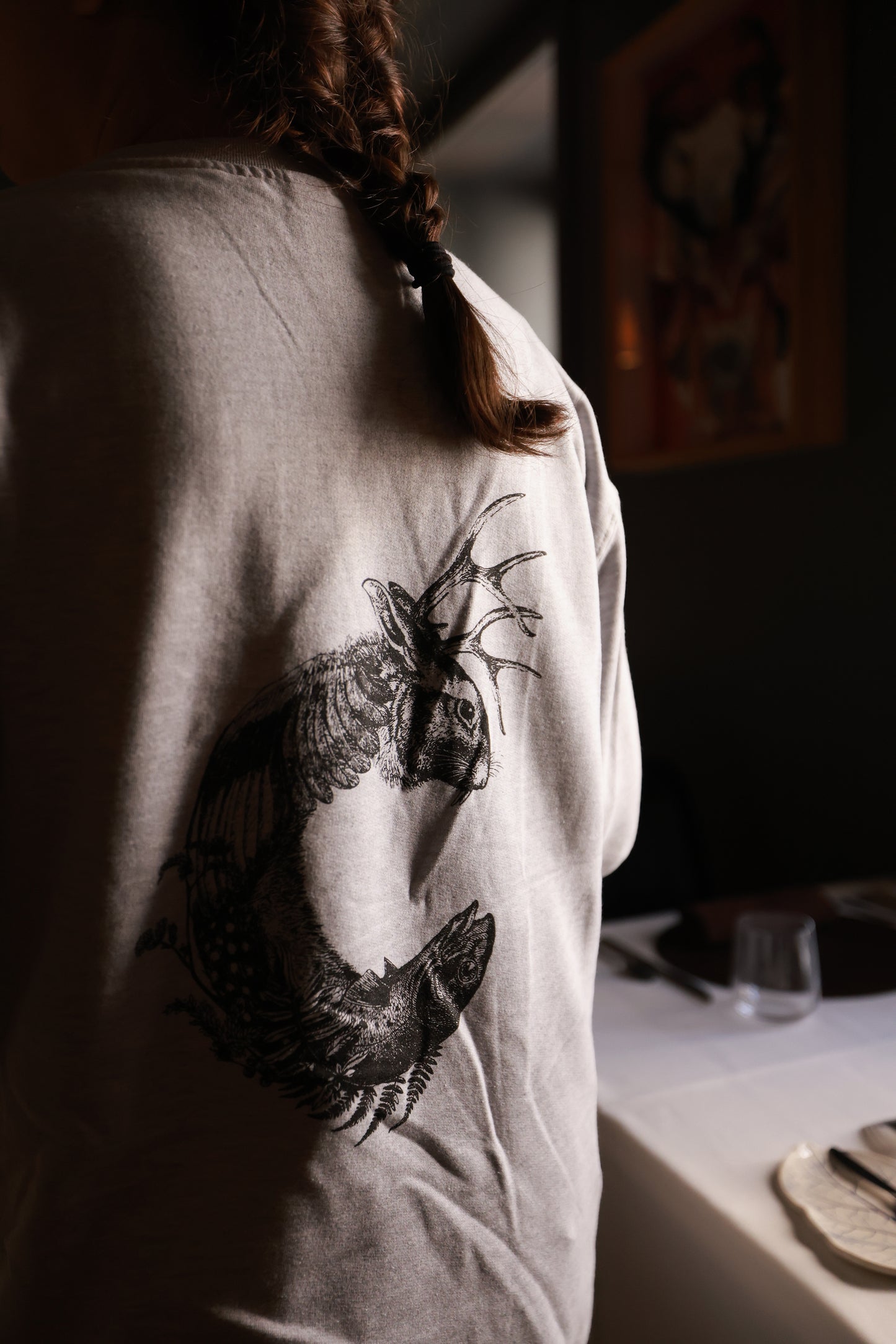 LECLAN Crewneck
